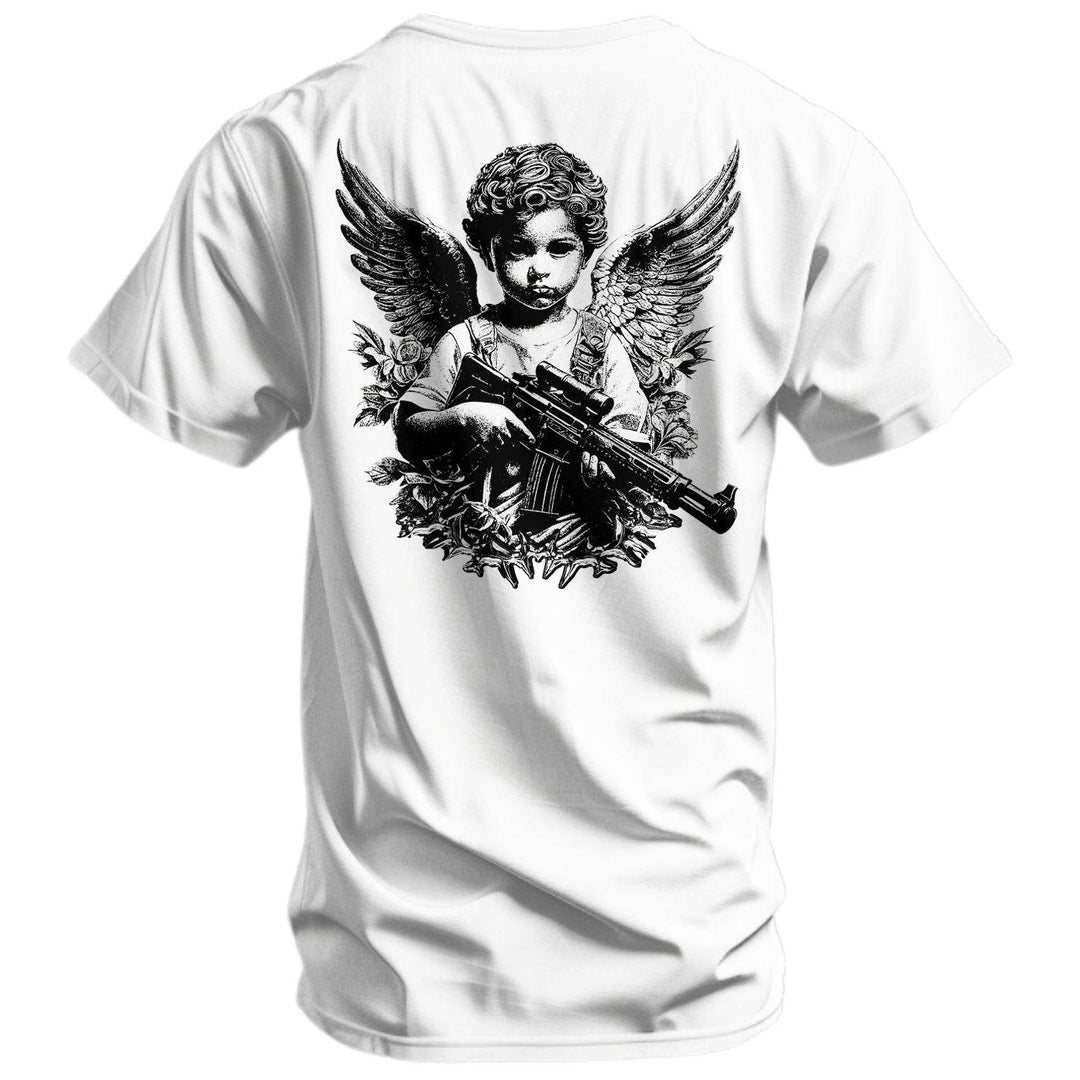 The Armed Guardian Angel Men's T-Shirt - One Revolver Surfboards