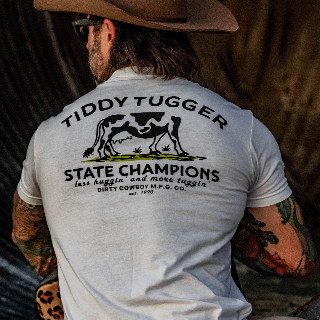 Tiddy Tugger 1990 State Champions Men's T-Shirt - One Revolver Surfboards