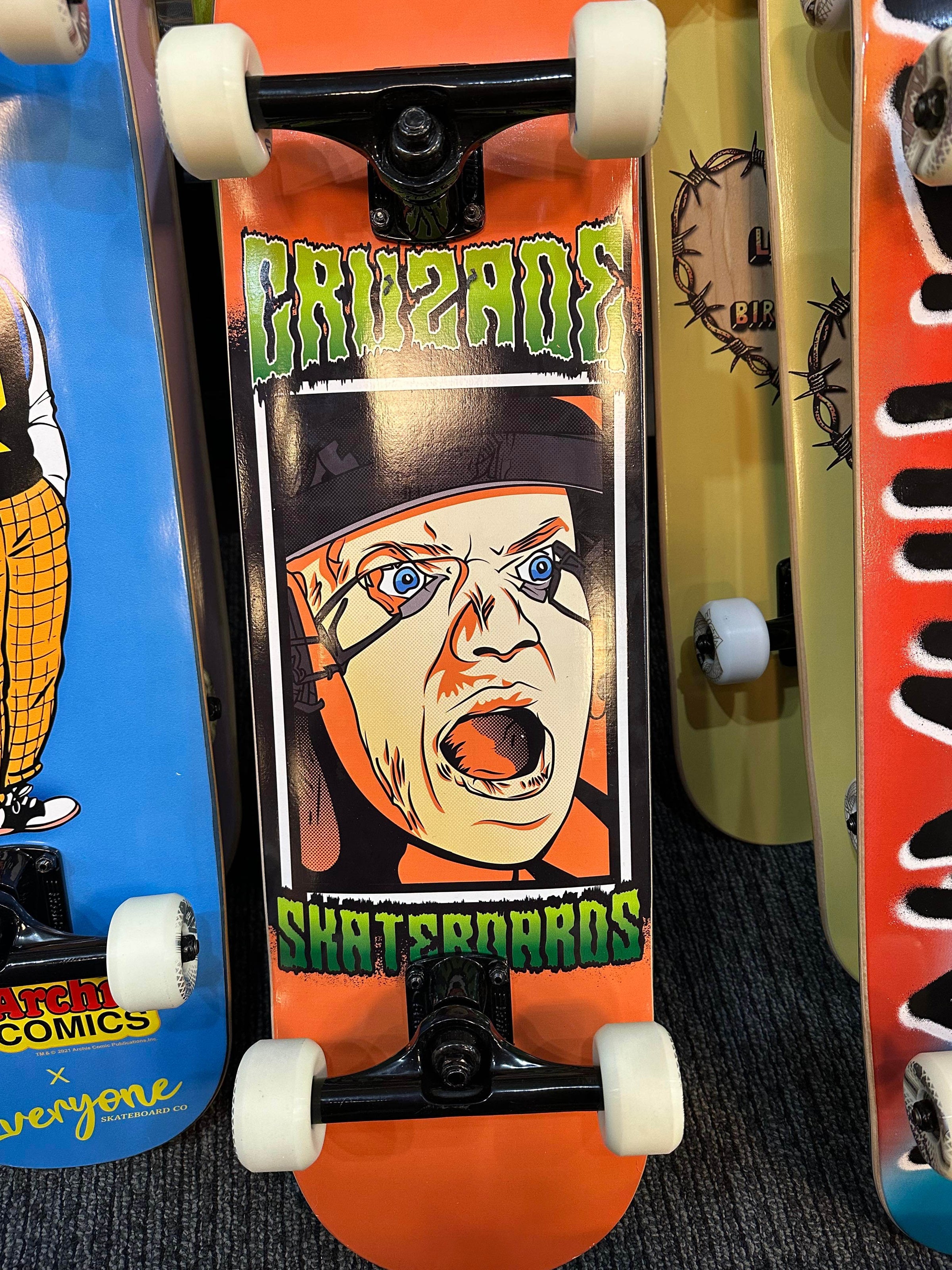 Cruzade Face 8″ Complete Skateboard - One Revolver Surfboards