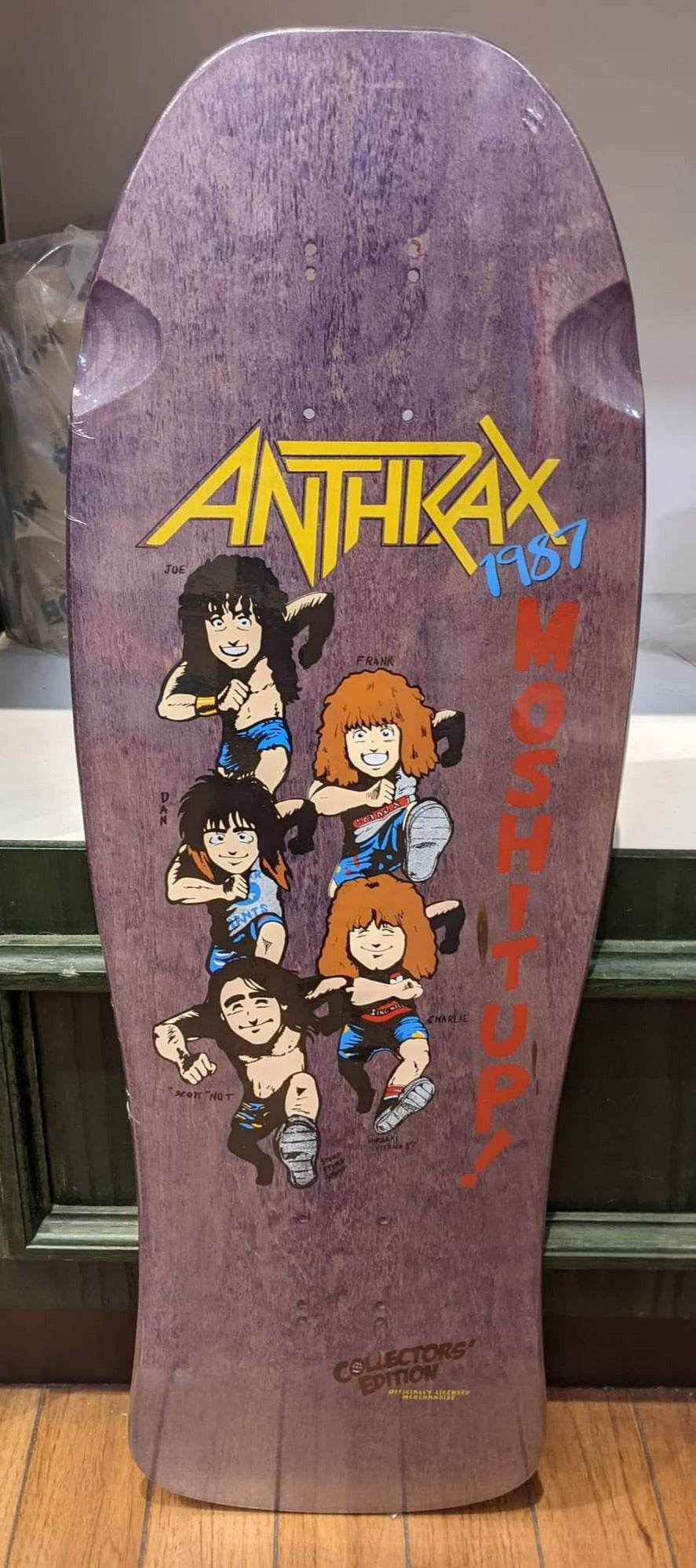 Brand-X Anthrax 1987 Skateboard Deck - One Revolver Surfboards