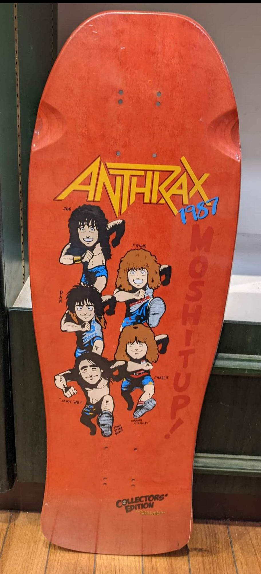 Brand-X Anthrax 1987 Skateboard Deck - One Revolver Surfboards