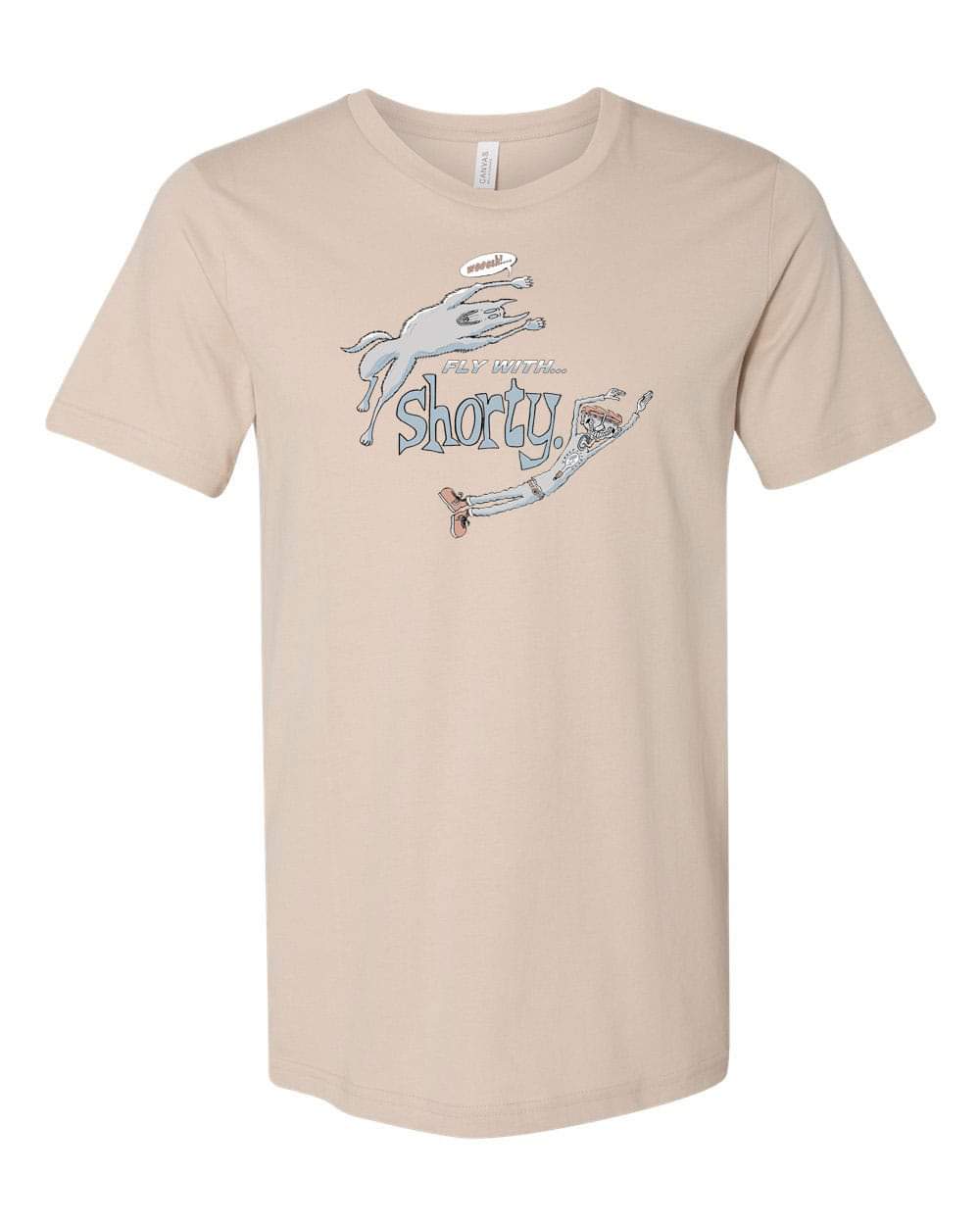 SHORTY "Fly With..." T-SHIRT - One Revolver Surfboards