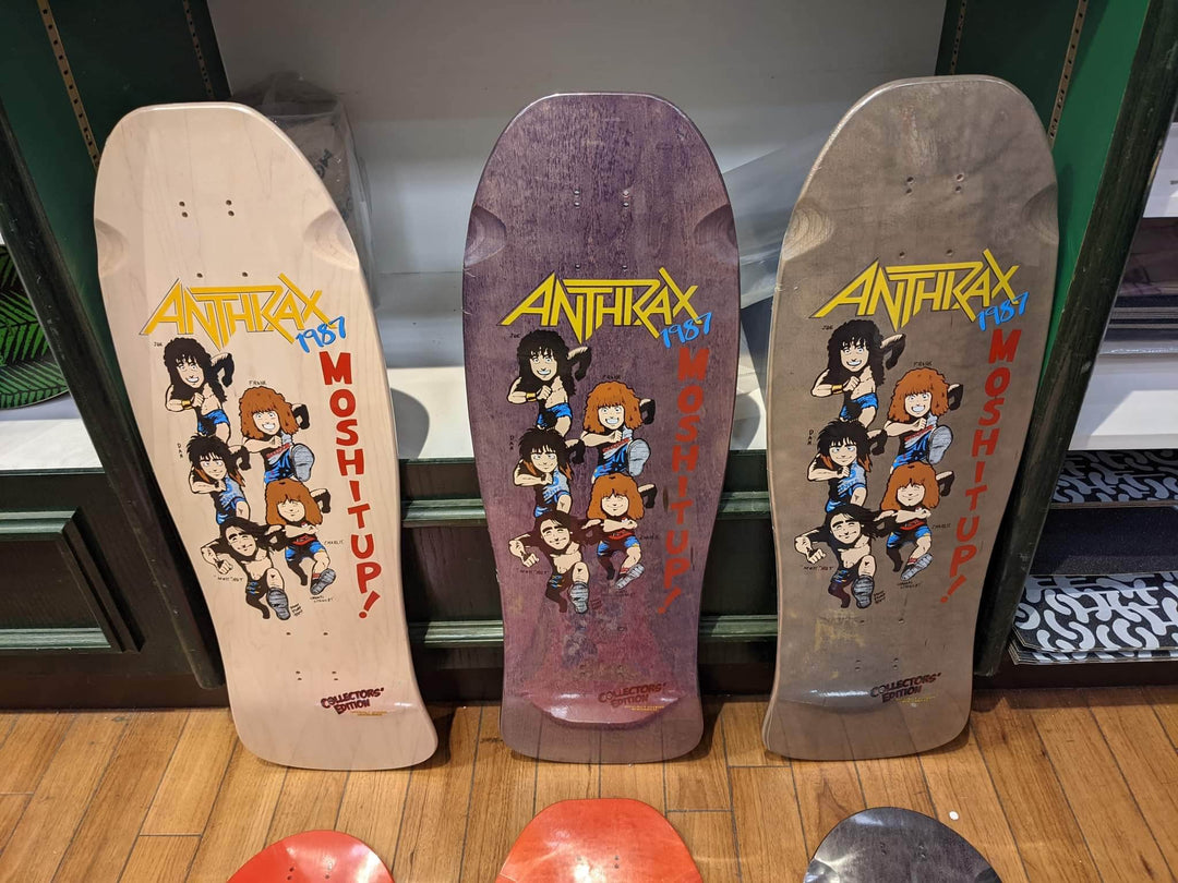 Brand-X Anthrax 1987 Skateboard Deck - One Revolver Surfboards