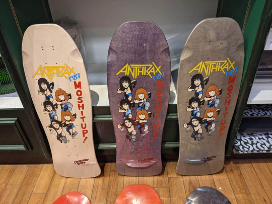 Brand-X Anthrax 1987 Skateboard Deck - One Revolver Surfboards