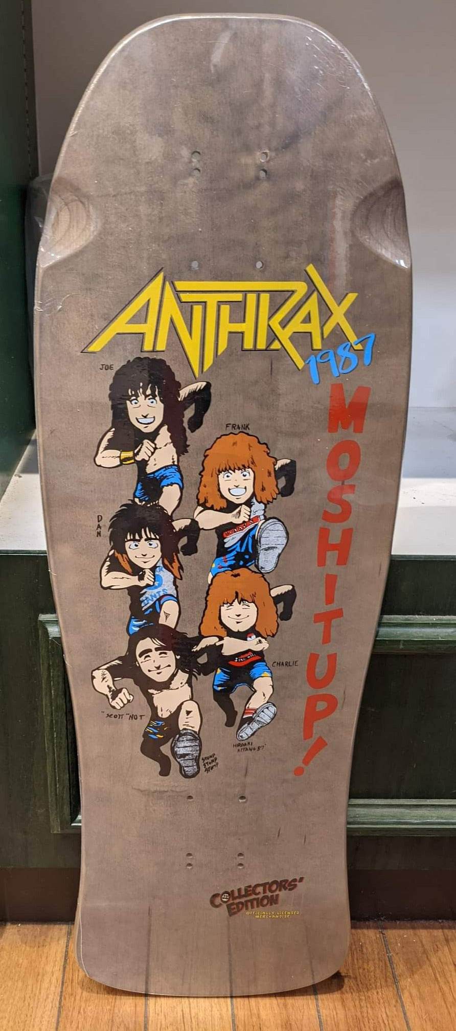 Brand-X Anthrax 1987 Skateboard Deck - One Revolver Surfboards