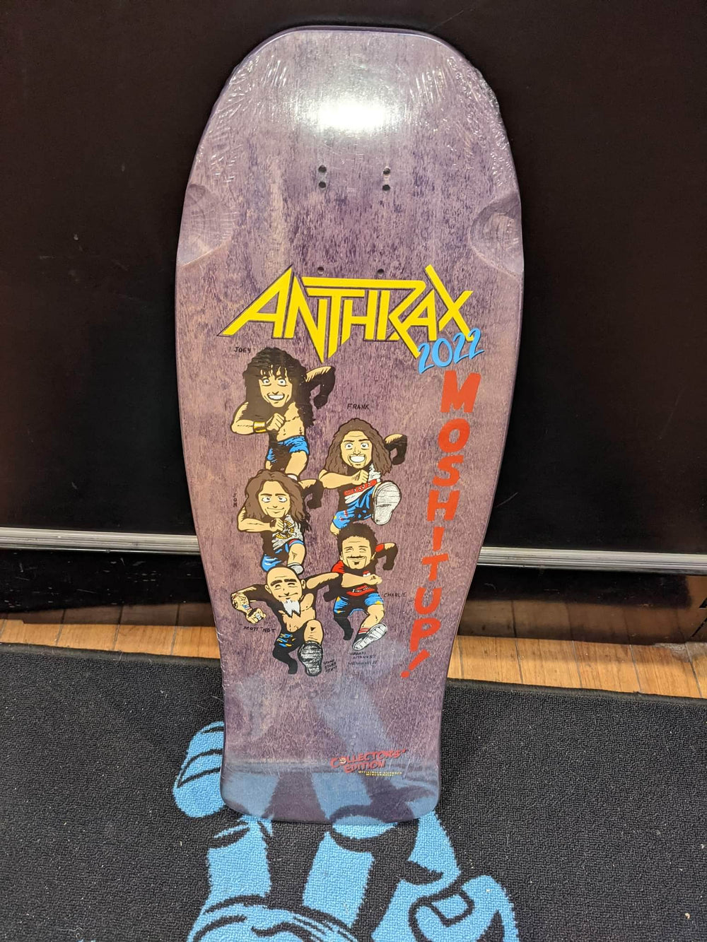 Brand-X Anthrax 2022 Skateboard Deck *Dark Slide Exclusive Colorway LTD of 25 - One Revolver Surfboards
