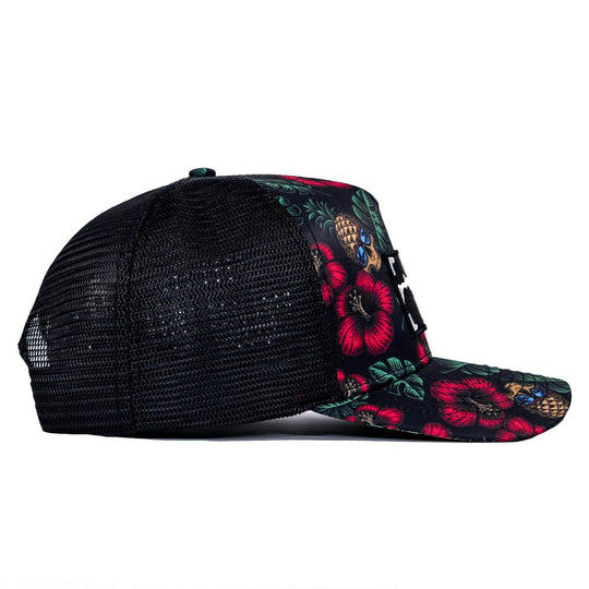 Uzi Patch Black Pineapple Express Flatbill Snapback Hat - One Revolver Surfboards