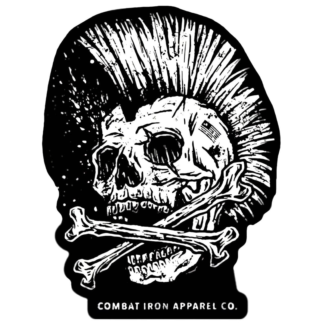 Earn Respect. Not Attention. Skull Decal - One Revolver Surfboards