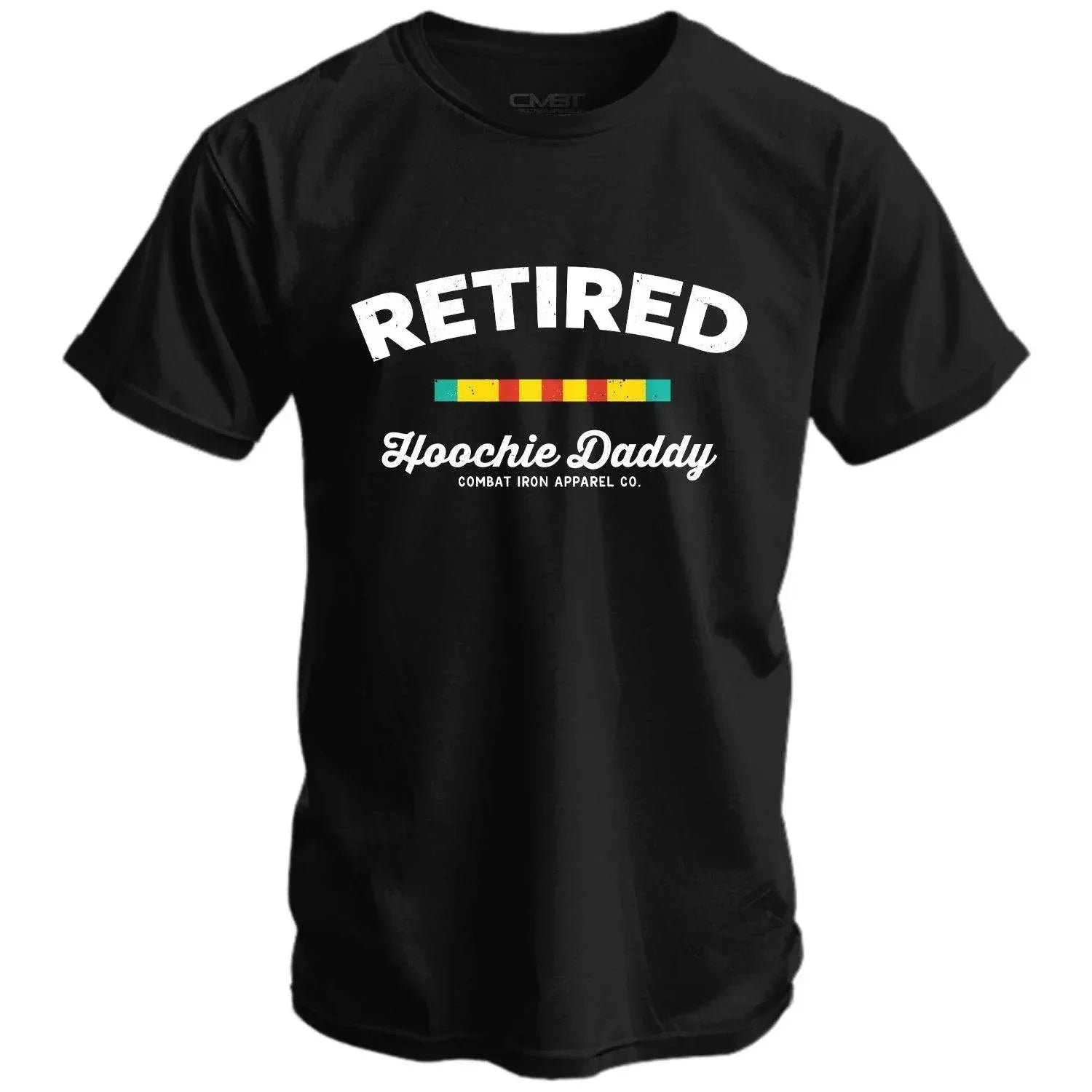 One Revolver Surfboards - Retired Hoochie Daddy Veteran Ribbons Men's T-Shirt GRAPHIC T-SHIRT