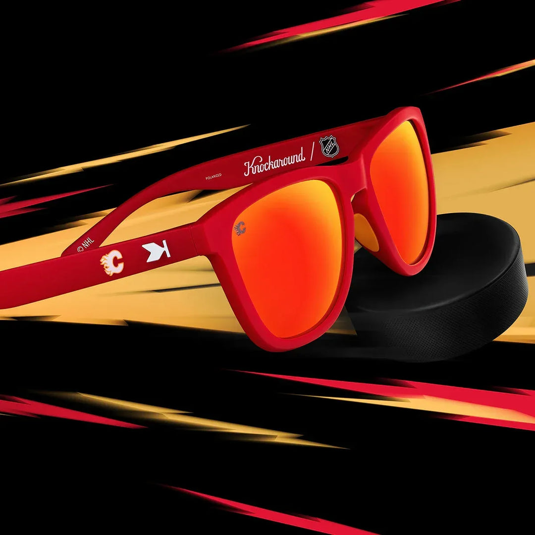 One Revolver Surfboards - Calgary Flames Premiums Sport