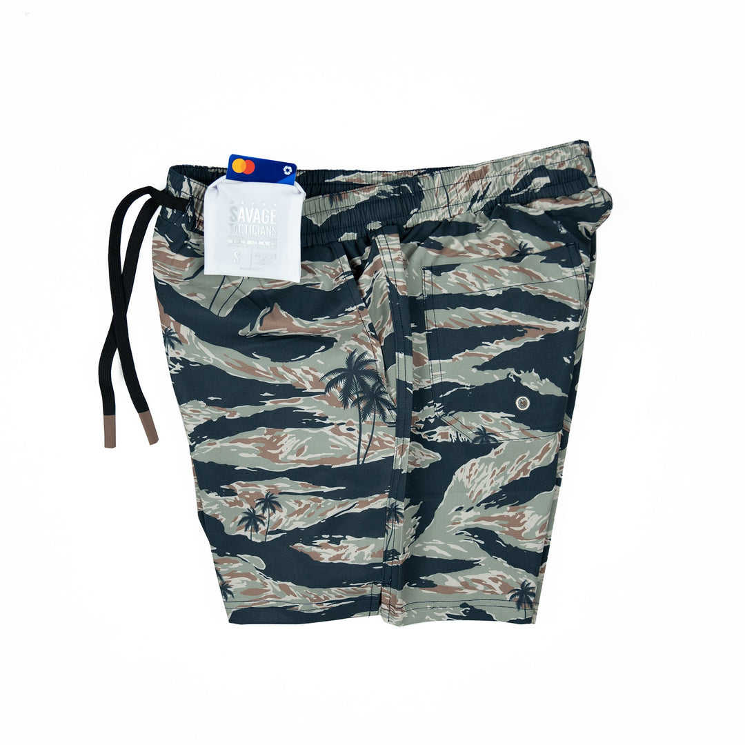 Swim Trunks - Tiger Stripe