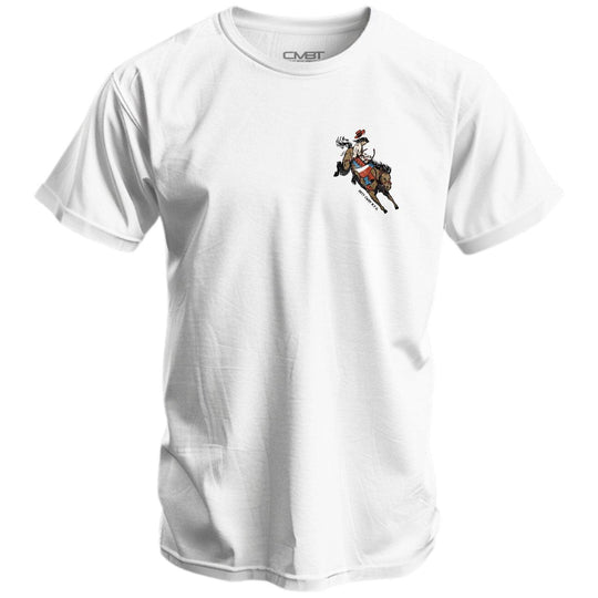 Ride 'Em Raw - Saddles Are For Sissy's Men's T-Shirt - One Revolver Surfboards