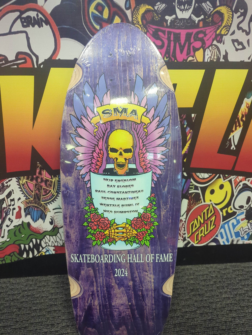SMA SHOF LTD Skateboard Deck Wes Humpston - One Revolver Surfboards