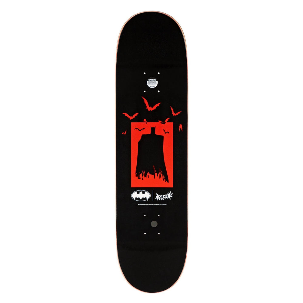WELCOME X BATMAN HEART OF HUSH 8.5" SKATEBOARD DECK