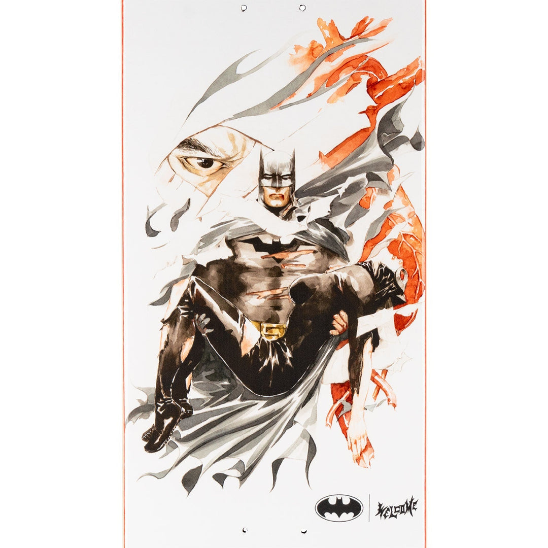 WELCOME X BATMAN HEART OF HUSH 8.5" SKATEBOARD DECK