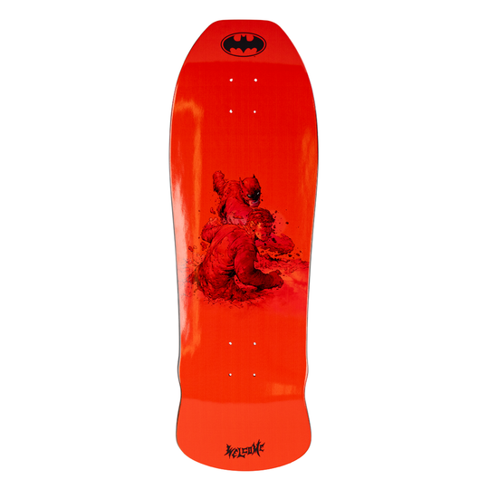 WELCOME X BATMAN KNOCKOUT ON EARLY GRAB 10" SKATEBOARD DECK