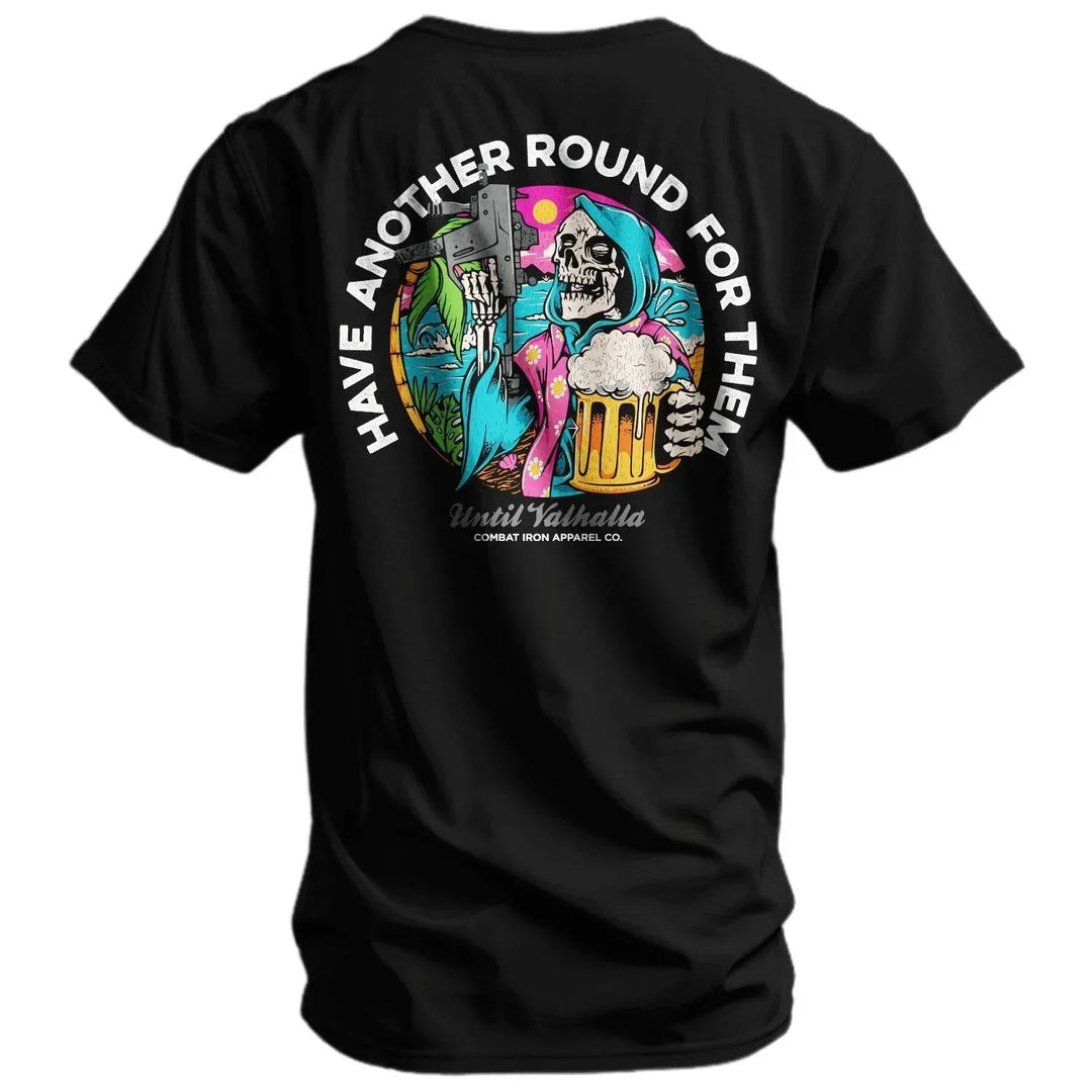 One Revolver Surfboards - Have Another Round For Them - Until Valhalla Men's T-Shirt GRAPHIC T-SHIRT