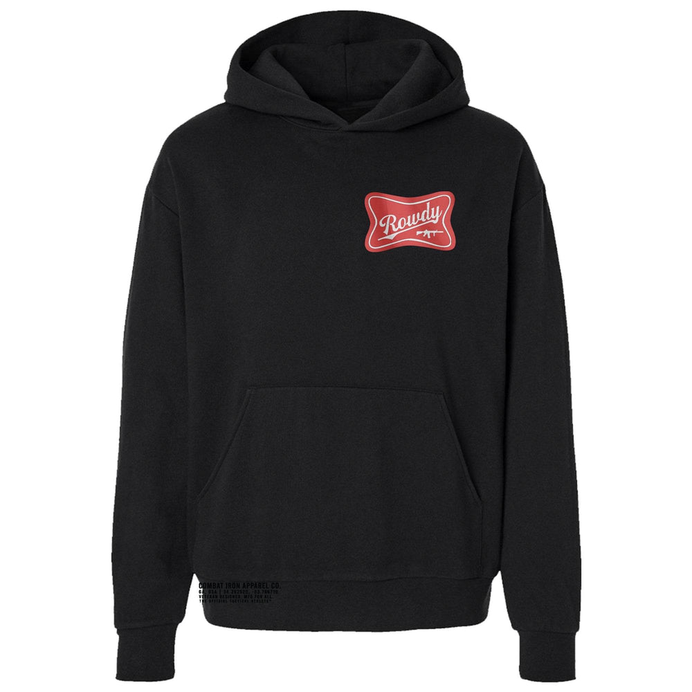 Rowdy Beer Logo Fleece Lined Hoodies - One Revolver Surfboards