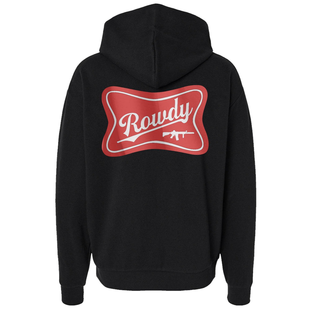 Rowdy Beer Logo Fleece Lined Hoodies - One Revolver Surfboards