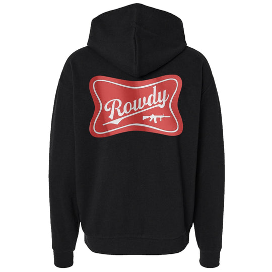 Rowdy Beer Logo Fleece Lined Hoodies - One Revolver Surfboards