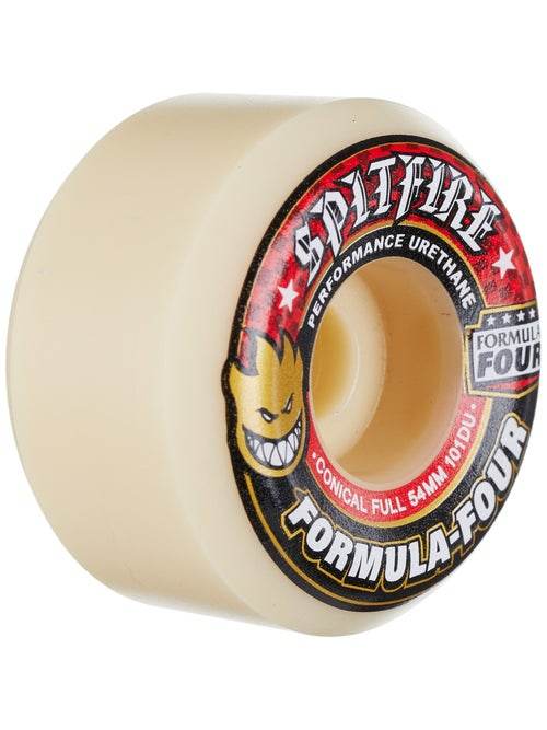 SPITFIRE F4 CONICAL FULL 54MM 101a SKATEBOARD WHEELS - One Revolver Surfboards