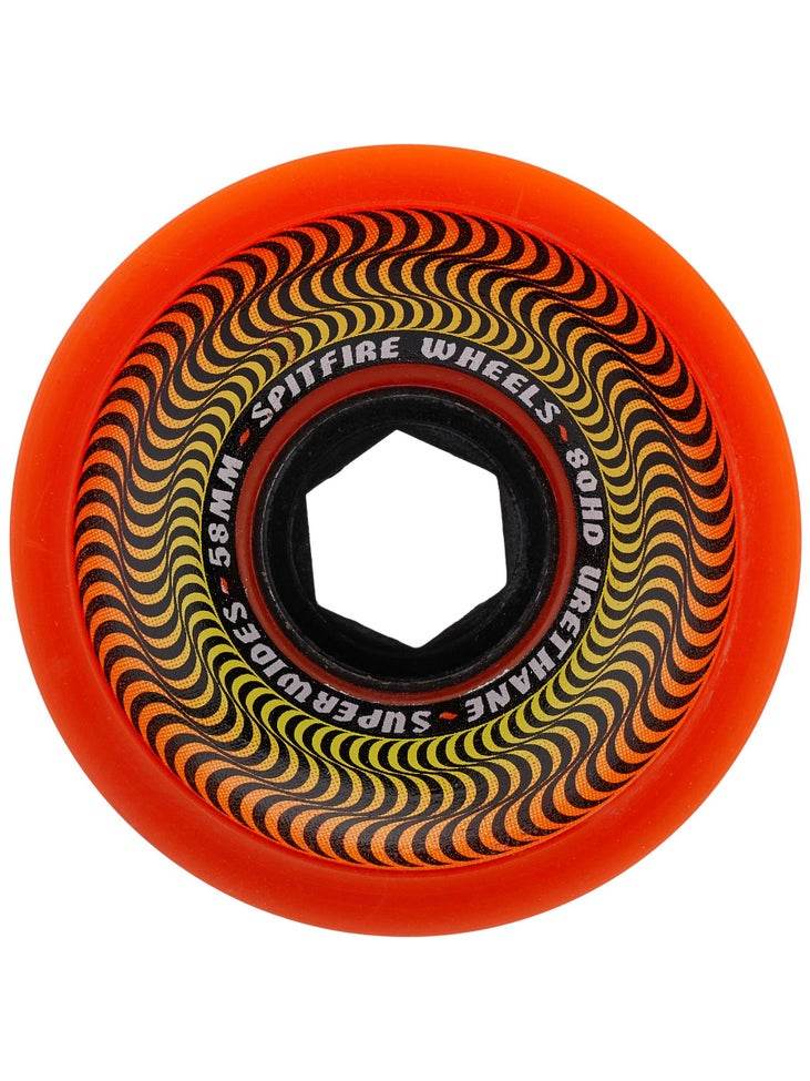 SPITFIRE 80HD SUPERWIDES 58MM SKATEBOARD WHEELS - One Revolver Surfboards