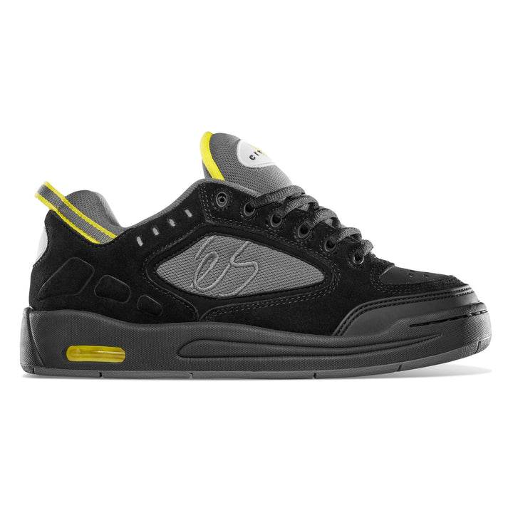 éS The Creager Black/Grey Skateboard Shoes - One Revolver Surfboards