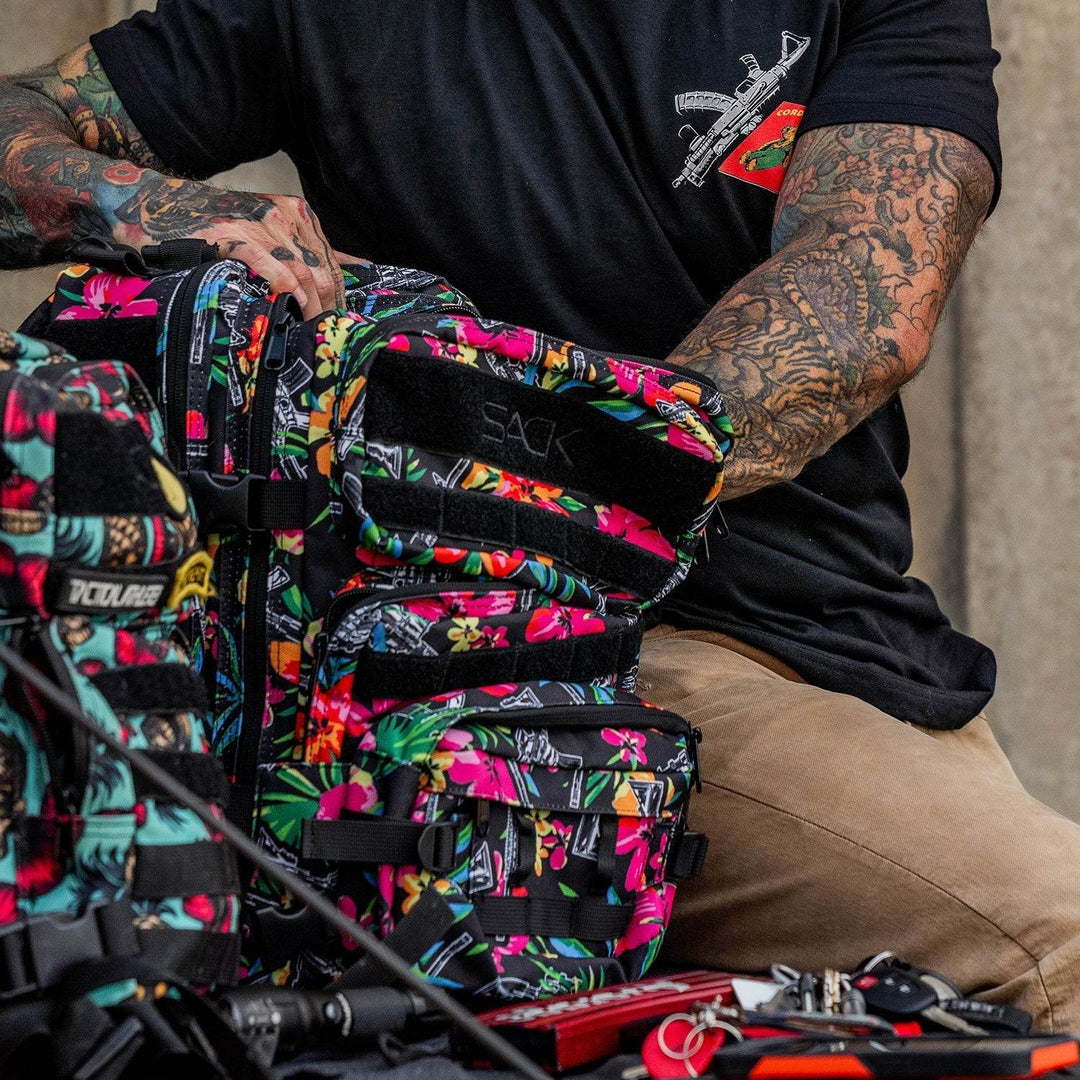 25L Sack™ Original All-Day Molle Backpack with Pouch - BACKPACK - One Revolver Surfboards