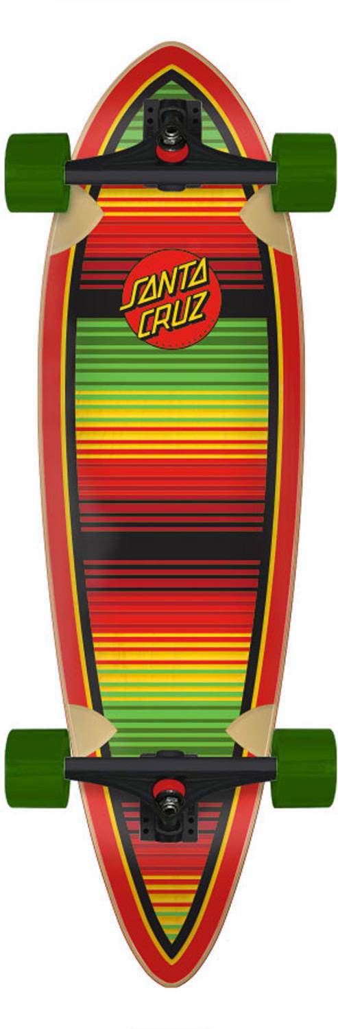 Santa Cruz Serape Dot Pintail Cruiser Complete - One Revolver Surfboards