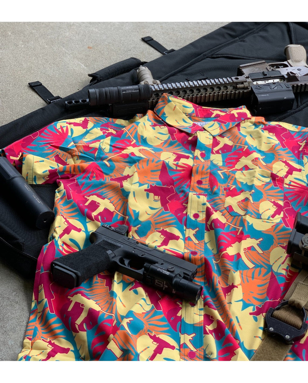 Spray &amp; Pray Button-up
