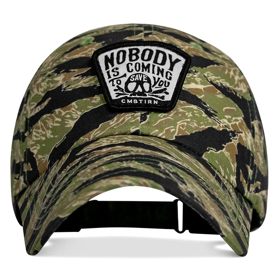 One Revolver Surfboards - Nobody Is Coming To Save You Skull Patch Ripstop Snapback HEADWEAR