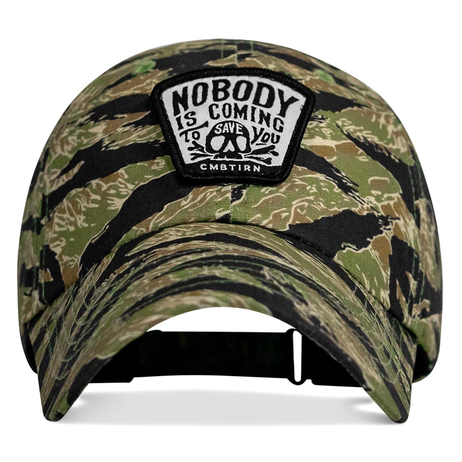 Nobody Is Coming To Save You Skull Patch RipStop Low Pro Operator Hat - One Revolver Surfboards