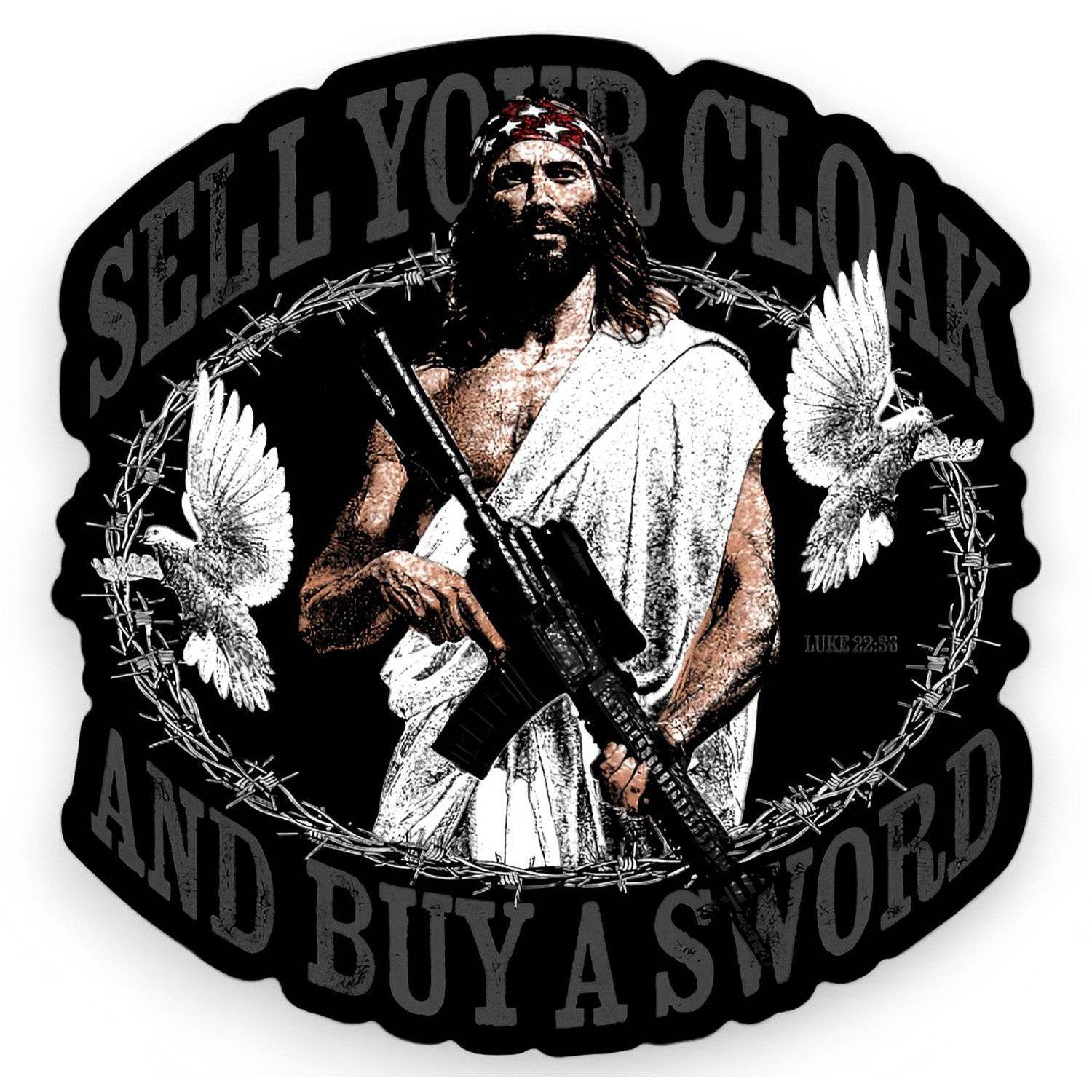 Sell Your Cloak and Buy A Sword Decal Sticker - One Revolver Surfboards