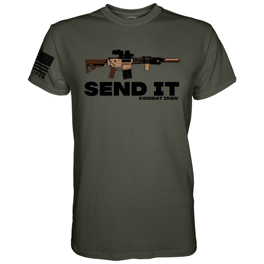 Send It Long Gun Men's T-Shirt - One Revolver Surfboards