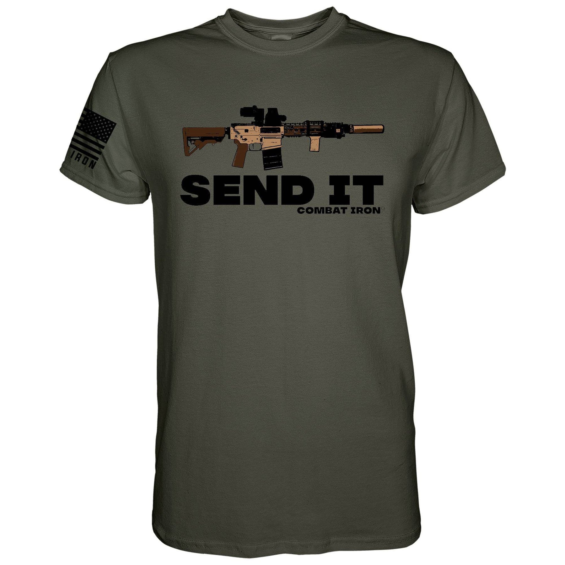 Send It Long Gun Men's T-Shirt - One Revolver Surfboards