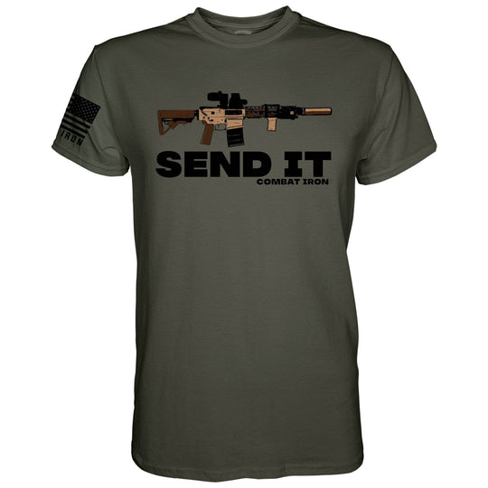 Send It Long Gun Men's T-Shirt - One Revolver Surfboards
