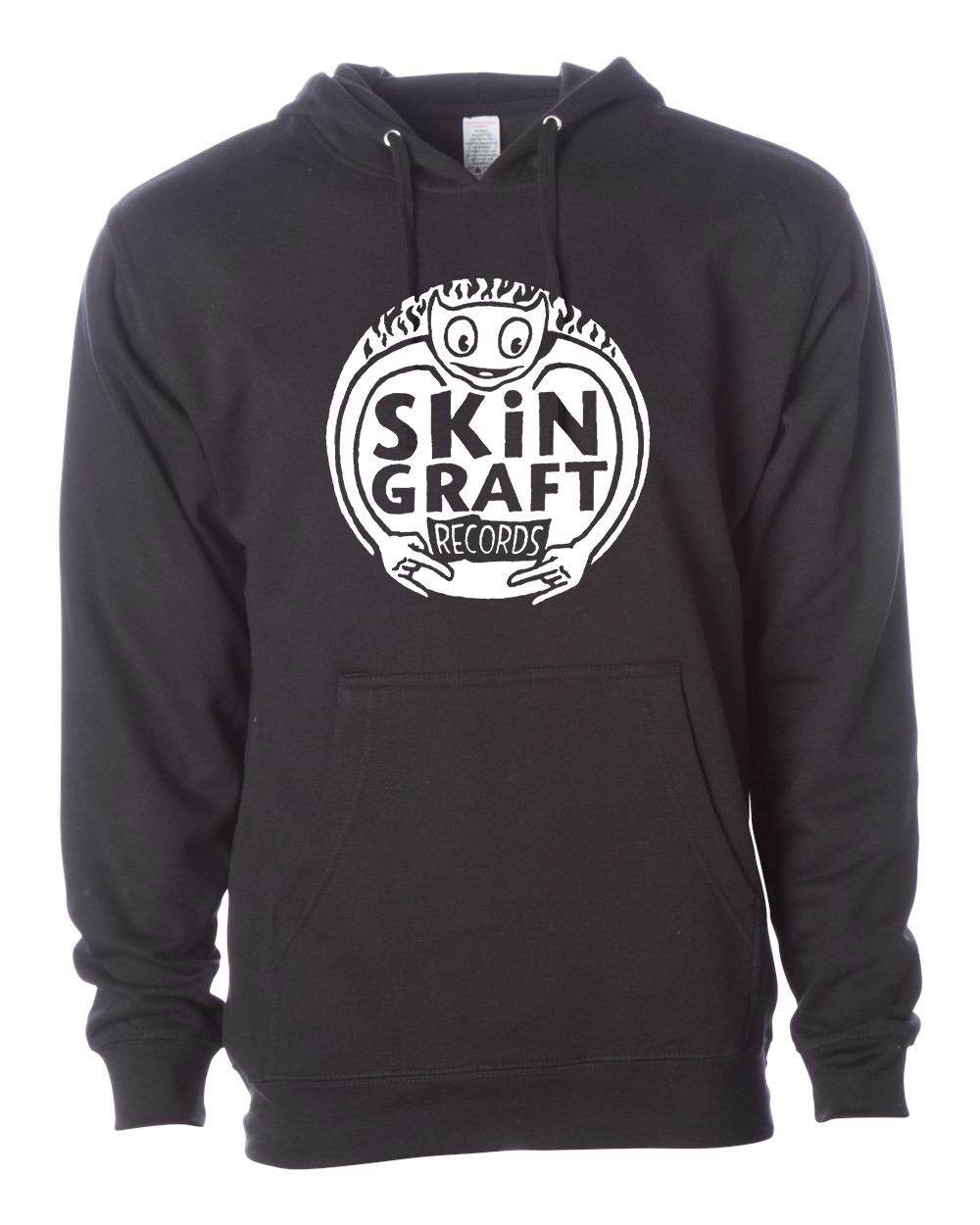 SKiN GRAFT Records “Logo” Pull-Over Hooded Sweatshirt - One Revolver Surfboards