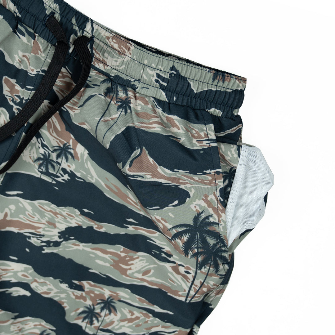 Swim Trunks - Tiger Stripe