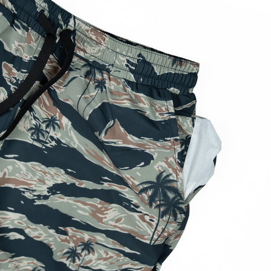 Swim Trunks - Tiger Stripe