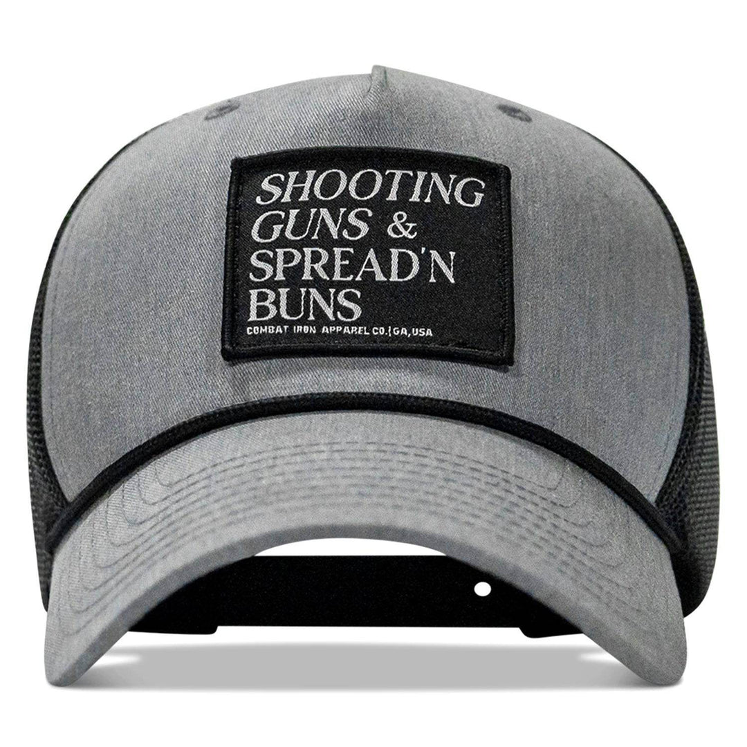 Shooting Guns & Spread'n Buns Patch Rope Snapback Hat - HEADWEAR - One Revolver Surfboards