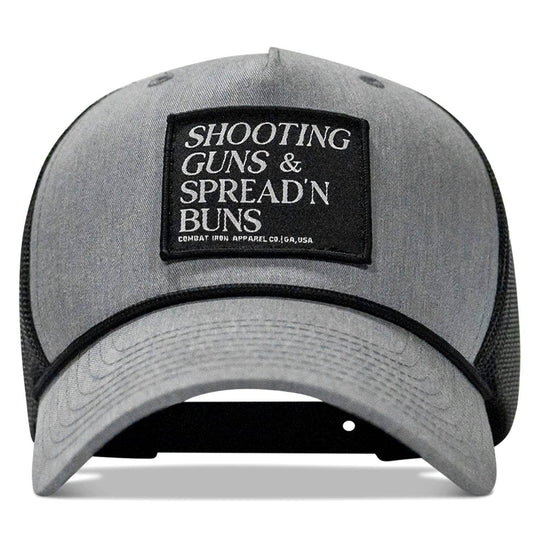 Shooting Guns & Spread'n Buns Patch Rope Snapback Hat - HEADWEAR - One Revolver Surfboards