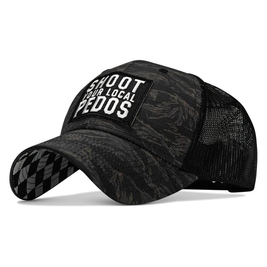 One Revolver Surfboards - Shoot Your Local Pedos Patch Original Ripstop Snapback Hat HEADWEAR