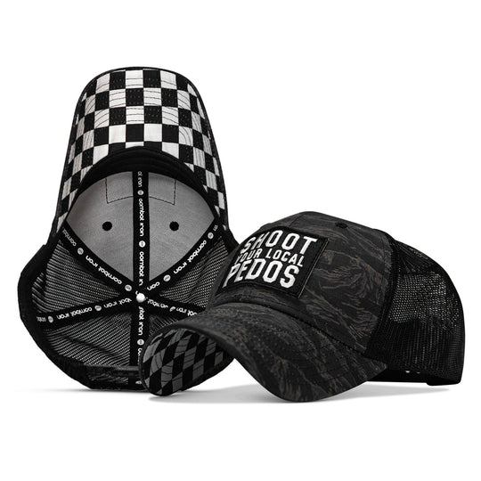 One Revolver Surfboards - Shoot Your Local Pedos Patch Original Ripstop Snapback Hat HEADWEAR