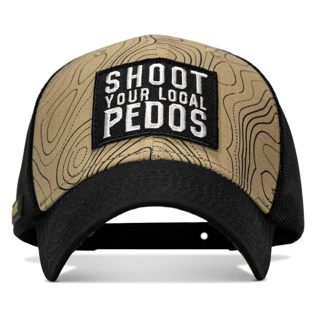 One Revolver Surfboards - Shoot Your Local Pedos Patch Original Ripstop Snapback Hat HEADWEAR