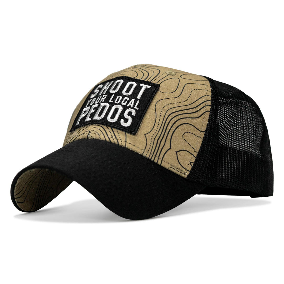 One Revolver Surfboards - Shoot Your Local Pedos Patch Original Ripstop Snapback Hat HEADWEAR