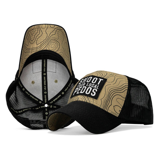 One Revolver Surfboards - Shoot Your Local Pedos Patch Original Ripstop Snapback Hat HEADWEAR