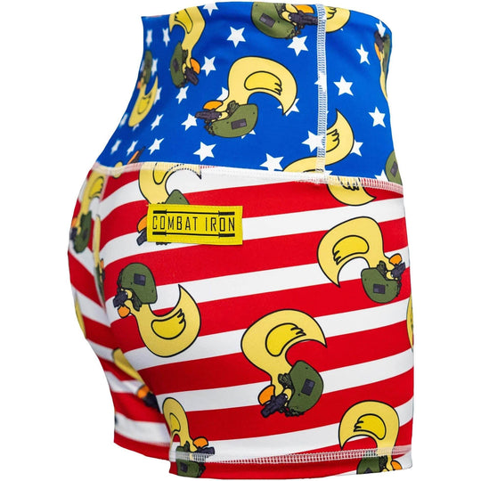 Ladies Seamless Front Performance Training Shorts V3 - SHORTS | WOMEN - One Revolver Surfboards