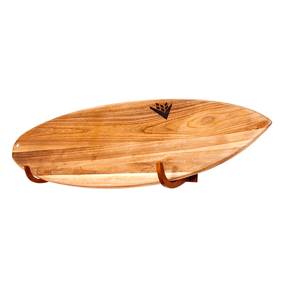 Surfboard Wood Display Wall Rack - Surf Racks - One Revolver Surfboards