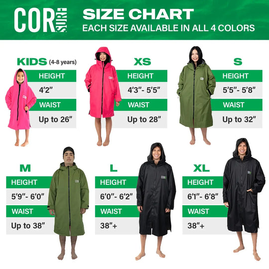 One Revolver Surfboards - Waterproof Swim Parka (Red)
