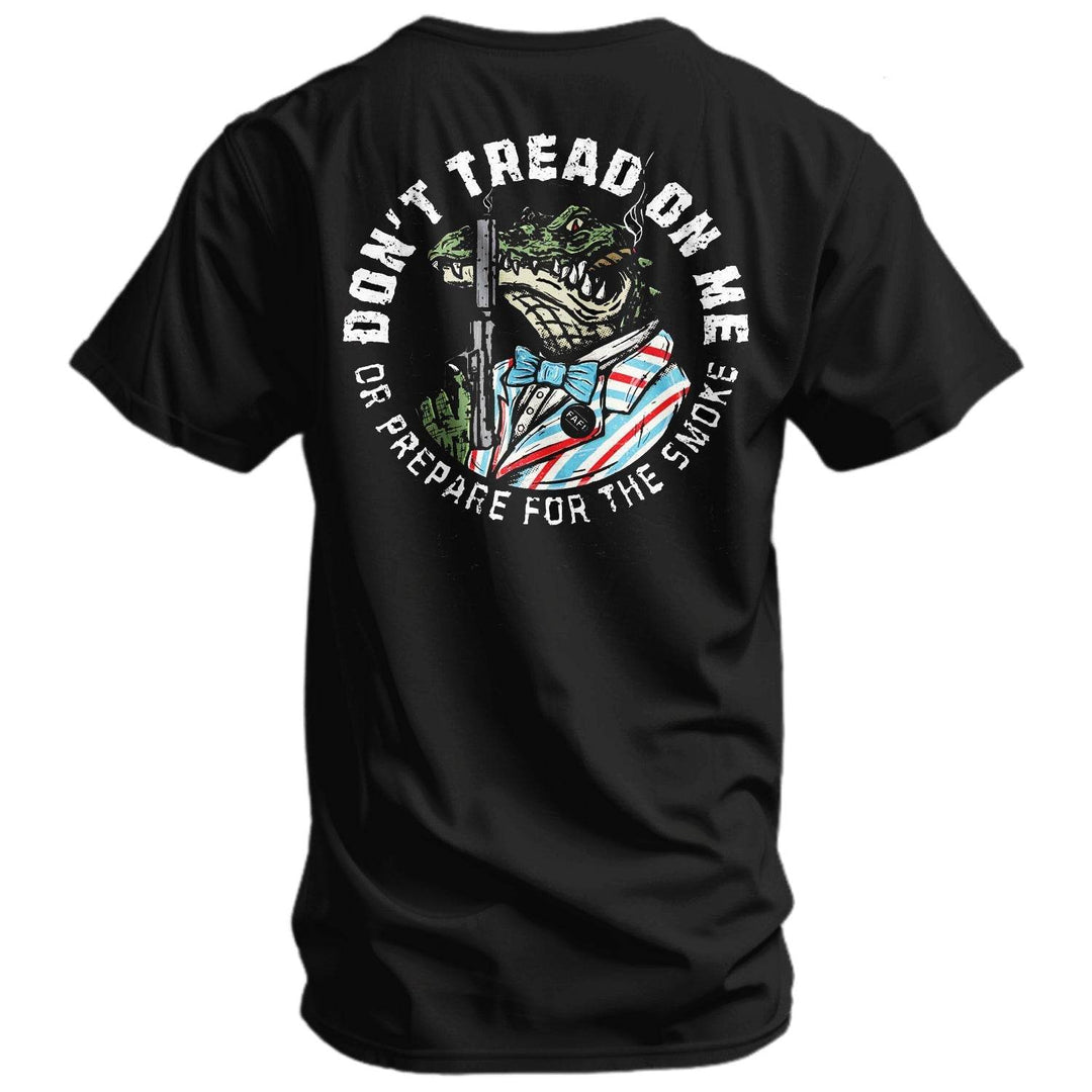 Don't Tread On Me Or Prepare For The Smoke Men's T-Shirt - One Revolver Surfboards